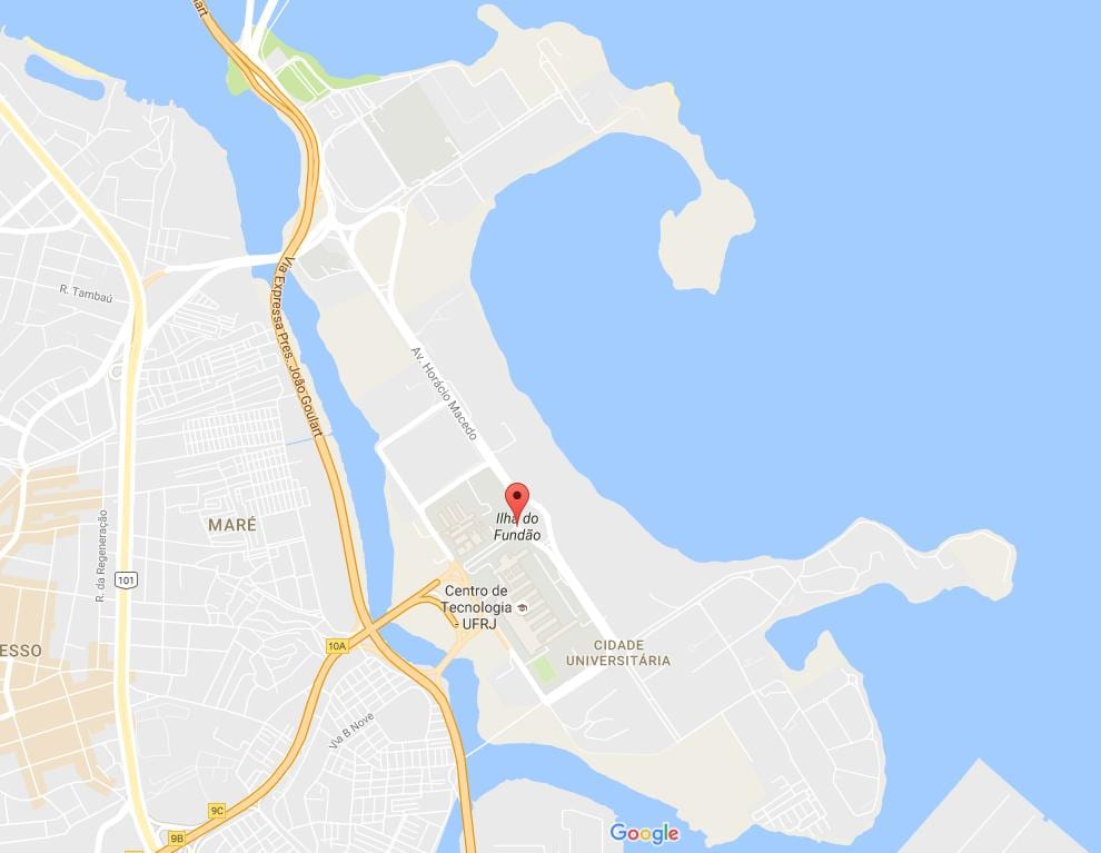 Kart over Fundão