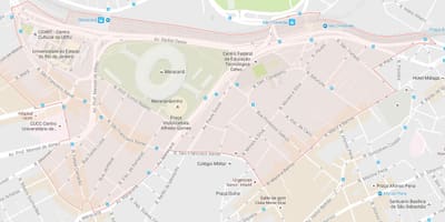 Kart av bairro Maracanã