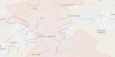 Kart av Campo Grande