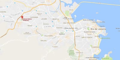 Kart over Engenhão