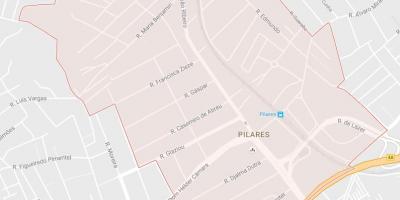 Kart over Pilares