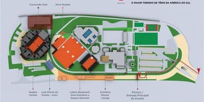 Kart over Rio Åpen