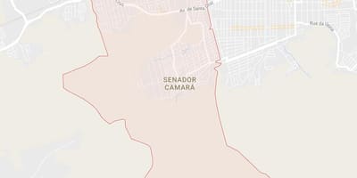 Kart over Senador Camará