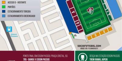 Kart over stadion Giulite Coutinho